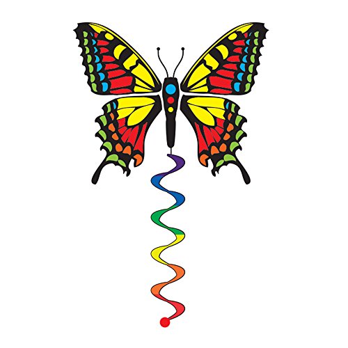 Elliot Schmetterling Wetterfahne, mehrfarbig, 19 x 10 x 90 cm von Elliot