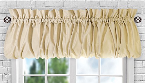 Ellis Vorhang Stacey Ballon Querbehang, Almond, Balloon Valance von Ellis Curtain