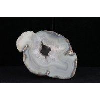 Sliced Druzy Geode Halb Rock Poliert Achat Quarz Kristall Spitze Banding/Mineral Probe/Achat Quarz/Quarz/Gestein Sliced Druzy Geode Halb Rock Poliert Achat Quarz Kristall Spitze Banding/Mineral Probe/Achat Quarz/Quarz/Gestein von EllisAntiques