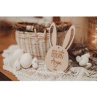 Osterhase - Graviert Holzschild Easter Bunny Holiday Gift Baby von EllizShop