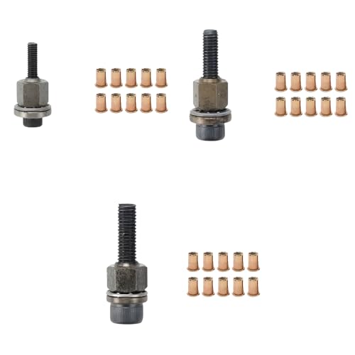 Ellniges]Blindniete Werkzeug Handnietzange M8 Nietmutter Set, Einfache Installation mit verschiedenen Größen, für dünnes Metall und professionelle Anwendung, langlebig und vielseitig von Ellniges