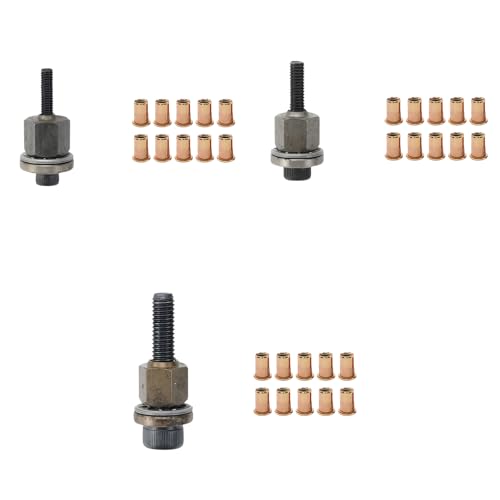 Ellniges]Blindniete Werkzeug Handnietzange M8 Nietmutter Set, Einfache Installation mit verschiedenen Größen, für dünnes Metall und professionelle Anwendung, langlebig und vielseitig von Ellniges