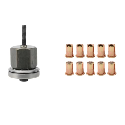 Ellniges]Blindniete Werkzeug Handnietzange M8 Nietmutter Set, Einfache Installation mit verschiedenen Größen, für dünnes Metall und professionelle Anwendung, langlebig und vielseitig von Ellniges