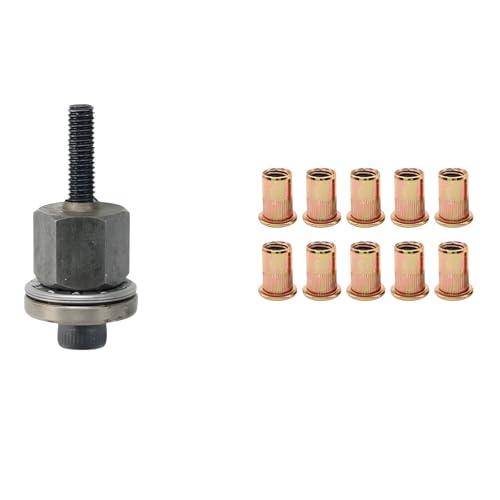 Ellniges]Blindniete Werkzeug Handnietzange M8 Nietmutter Set, Einfache Installation mit verschiedenen Größen, für dünnes Metall und professionelle Anwendung, langlebig und vielseitig von Ellniges