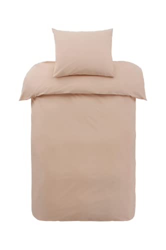 Ellos Home Bettbezug Carmelia in gekämmtem Baumwollpercale, 2 oder 3 Teile von Ellos Home