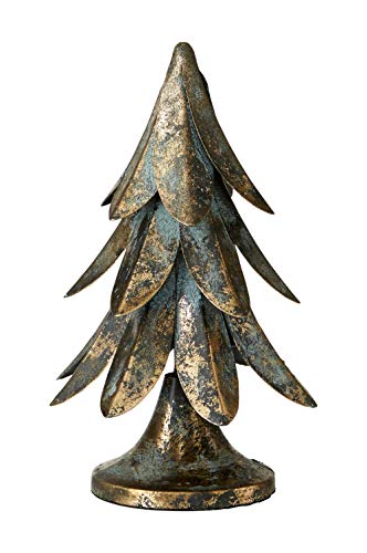 Ellos Home, Dekoration Weihnachtsbaum Goliath, Höhe 25 cm, Farbe: Gold von Ellos Home