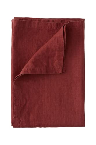 Ellos Home, Leinwand Pembroke, Farbe: Rot, 140x140 cm von Ellos Home