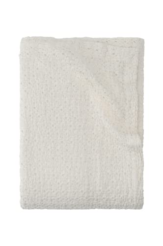 Ellos Home, Tagesdecke Haze, Gewaschene Baumwolle, Farbe: Weiß, 180x260 cm von Ellos Home