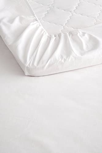 Ellos Home Drucklappen Heaven - Oeko Tex® Standard 100 Zertifiziert Bio-Baumwolle - Weiß, 140 x 200 cm von Ellos Home