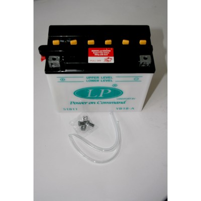 Batterie 12 V-18Ah wartungsfrei für Stromerzeuger (SLA12-18), 181x77x167mm von Elmag