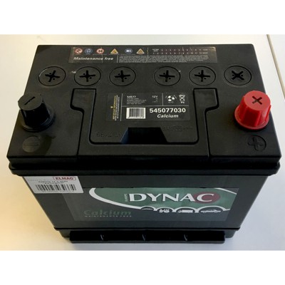 Batterie 12 V-45Ah wartungsfrei für Stromerzeuger (Calcium 545.77) 220x140x200mm von Elmag