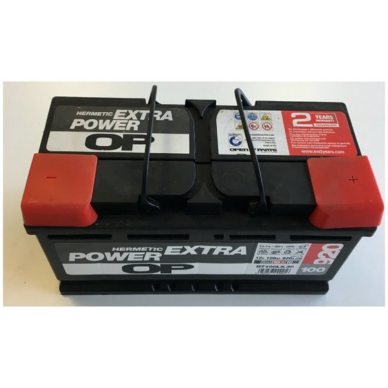 ELMAG - Batterie 12 V-100Ah wartungsfrei für Stromerzeuger SEDSS 33 und 40 von Elmag