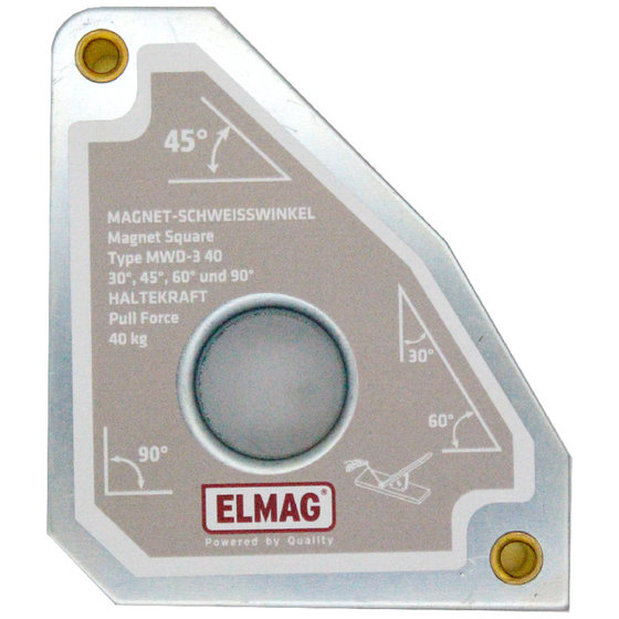 ELMAG - Magnet-Schweißwinkel MWD-3 40 Dauermagnet von Elmag