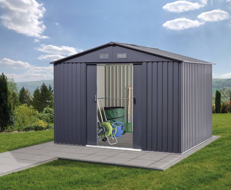 Gartengerätehaus m.Satteldach 236 x 174 x 206 cmSTRECKE anthrazi Gartengerätehaus m.Satteldach 236 x 174 x 206 cmSTRECKE anthrazi von Elmar Jung
