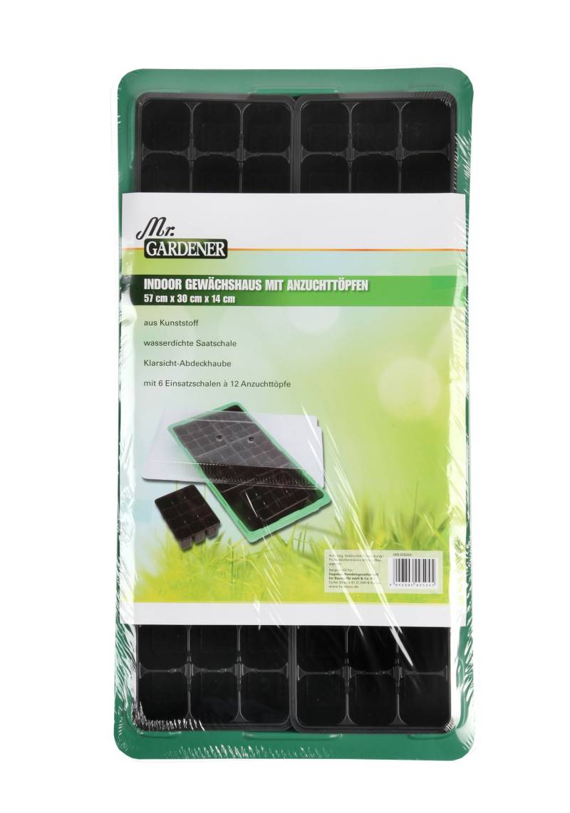 Indoor-Gewaechshaus m. Einsatz von Elmar Jung