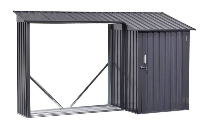 Kaminholzregal mit Geräteraum Kaminholzregal mit Geräteraum von Elmar Jung