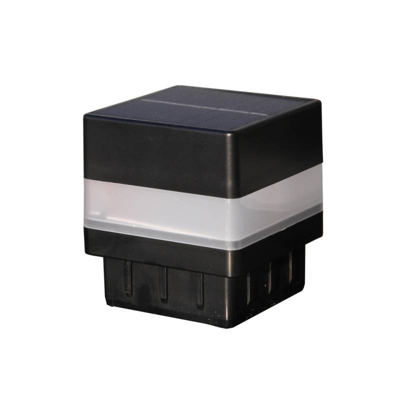 LED-Leuchte-Pfostenkappe mit Solar-Panel, 2er Set LED-Leuchte-Pfostenkappe mit Solar-Panel, 2er Set von Elmar Jung