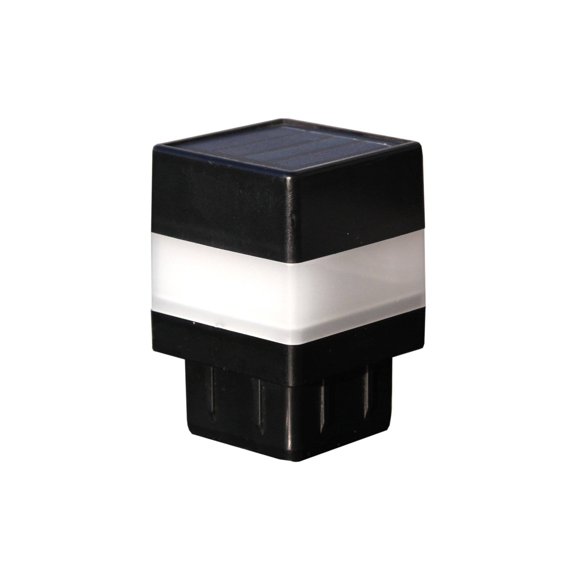 LED-Leuchte-Pfostenkappe mit Solar-Panel, 2er Set von Elmar Jung