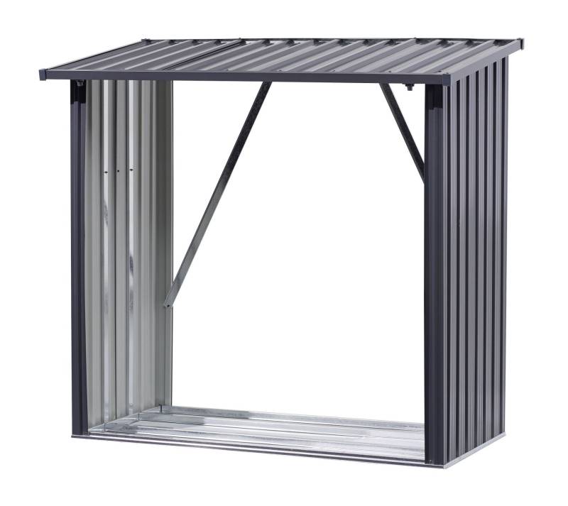 Metall-Kaminholzregal von Elmar Jung