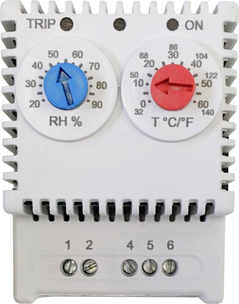 Elmeko Hygrostat Steuergerät Feuchteschalter 15 Etuh 022 230 V Ac 1 Wechsler   B-Ware von Elmeko