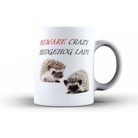 Verrückte Igel Lady Mug & Coaster Set Mama Gran Schwester Frau Freundin Geburtstag Lustige Kaffee Tee Becher, Mütter Tag Tier Cup Neuheitgeschenk Verrückte Igel Lady Mug & Coaster Set Mama Gran Schwester Frau Freundin Geburtstag Lustige Kaffee Tee Becher, Mütter Tag Tier Cup Neuheitgeschenk von Elmfox