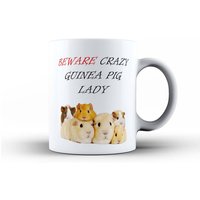Verrückte Meerschweinchen Dame Mug Coaster Set Mama Gran Schwester Frau Freundin Geburtstag, Lustige Kaffee Tee Becher Mütter Tag Tier Cup Verrückte Meerschweinchen Dame Mug Coaster Set Mama Gran Schwester Frau Freundin Geburtstag, Lustige Kaffee Tee Becher Mütter Tag Tier Cup von Elmfox