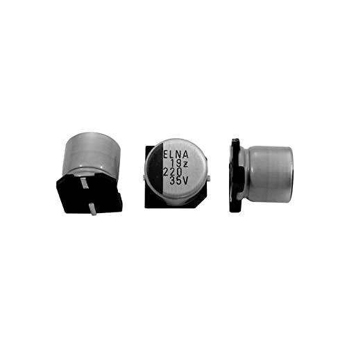 Elko Kondensator 10x radial 220µF 35V | SMD Elektrolytkondensator bis zu 105°C | 220uF Electrolytic Capacitor from Elna von IT-Tronics