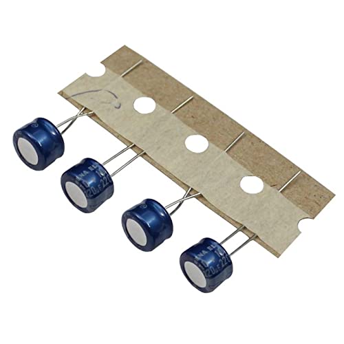 Elko Kondensator 20x radial 220µF 10V | Elektrolytkondensator bis zu 85°C | 220uF Electrolytic Capacitor from Elna von IT-Tronics