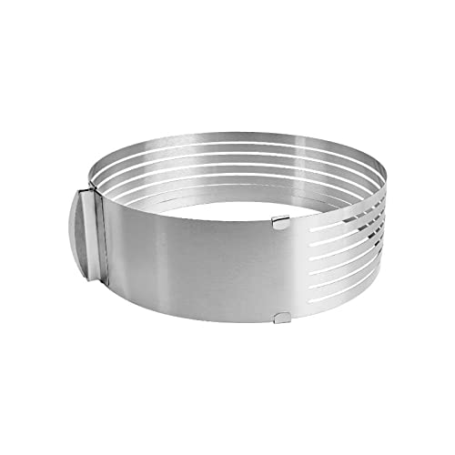 Elnwnnkc 16-20 Cm Verstellbarer Edelstahl Kuchen Slicer Form Backwaren Backkuchen Backwerkzeuge Bread Klima Schichtschichtschichtbackwerkzeug Elnwnnkc 16-20 Cm Verstellbarer Edelstahl Kuchen Slicer Form Backwaren Backkuchen Backwerkzeuge Bread Klima Schichtschichtschichtbackwerkzeug von Elnwnnkc