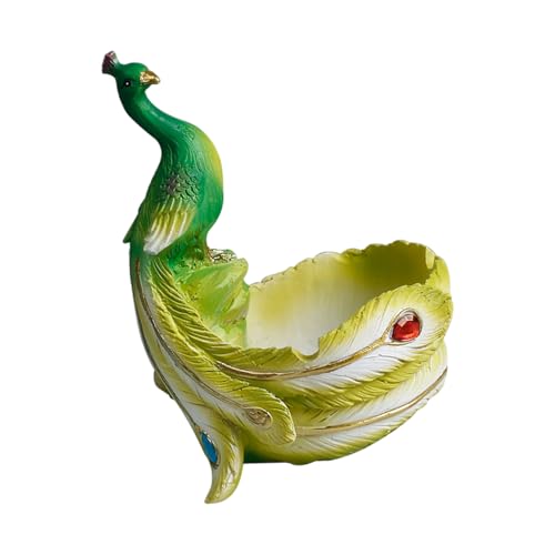 Elnwnnkc Keramik Fleischy Pflanzenbehälter Pfauen Pflanzer Blumenpot Ornament Für Kakteen Behälter Haus Balkon Dekore wasserdichte Harztopf Elnwnnkc Keramik Fleischy Pflanzenbehälter Pfauen Pflanzer Blumenpot Ornament Für Kakteen Behälter Haus Balkon Dekore wasserdichte Harztopf von Elnwnnkc