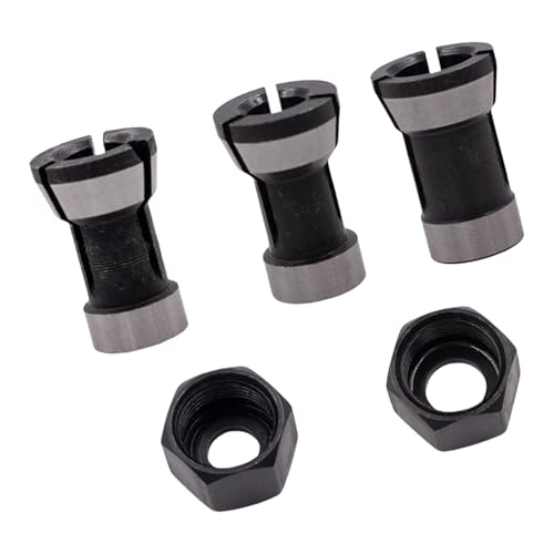 Hohe Durabilität Kohlenstoffstahl Router Collet Set Collet Chucks Adapter Für Professionelle Und Hausgebrauch Holzscheiben Werkzeug Für Professionelles Und Zu Hause Hohe Durabilität Kohlenstoffstahl Router Collet Set Collet Chucks Adapter Für Professionelle Und Hausgebrauch Holzscheiben Werkzeug Für Professionelles Und Zu Hause von Elnwnnkc