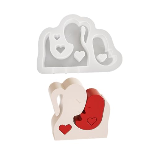 Mutter Und Baby Silikonform Gips Betonform Mutter Day Home Dekoration Harzform Gussaromatherapie Formen von Elnwnnkc