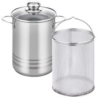 Elo Basic Spargeltopf "Brillant", Edelstahl, Ø 16 cm, Induktion von Elo - Basic