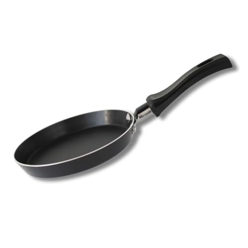 Elo Mini Crêpes-Pfanne 675142614 cm mit Keramikbeschichtung, ohne PFAS, für alle Herde außer Induktion, Schwarz Elo Mini Crêpes-Pfanne 675142614 cm mit Keramikbeschichtung, ohne PFAS, für alle Herde außer Induktion, Schwarz von ELO