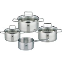 Elo Topf-Set "Smart Steam", Edelstahl 18/10, (Set, 7 tlg., je 1 Fleischtopf Ø 16/20/24 cm, 1x Stieltopf Ø 16 cm) von Elo