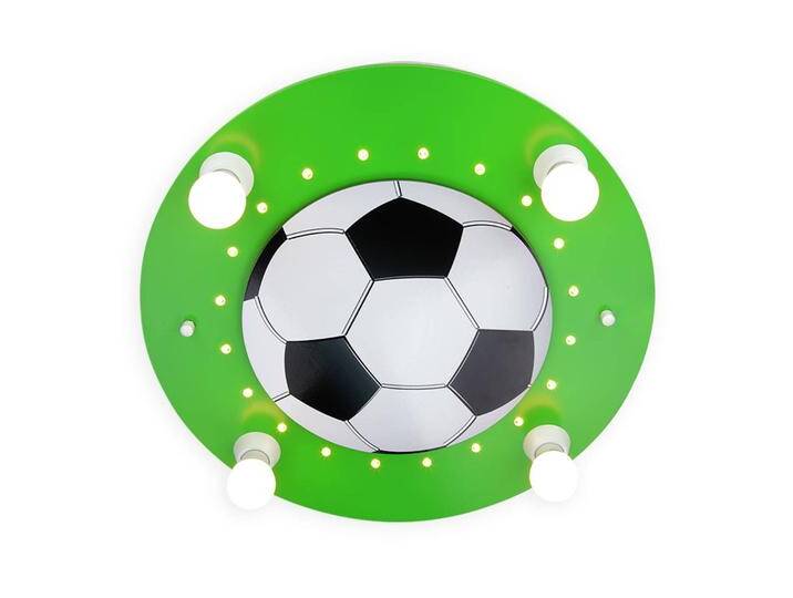 Elobra Deckenlampe Fußball, dimmbar, grün, für Kinderzimmer, Holz, Deckenlampe Elobra Deckenlampe Fußball, dimmbar, grün, für Kinderzimmer, Holz, Deckenlampe von Elobra