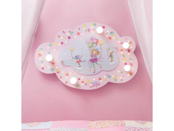 Elobra Deckenlampe prinzessin lillifee, violett / pink / rose, für Kinderzimmer, Holz, Deckenlampe Elobra Deckenlampe prinzessin lillifee, violett / pink / rose, für Kinderzimmer, Holz, Deckenlampe von Elobra