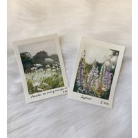 Handgemachte Wildblumen Print Set von EloiseRosannaArt