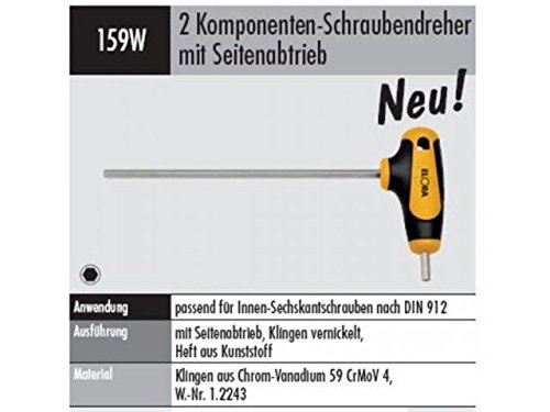 159W-10MM 2K WINKEL-SCHRAUBENDR., Made in Germany von Elora