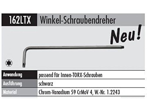 162 LTX-50 TORX-WINK.SCH.DR.LANG, Made in Germany von Elora