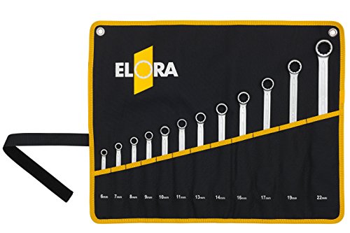 Elora Ringmaulschlüssel-Satz, 12-teilig, 8-22 mm, 203S 12MT, 0203501201005 von Elora