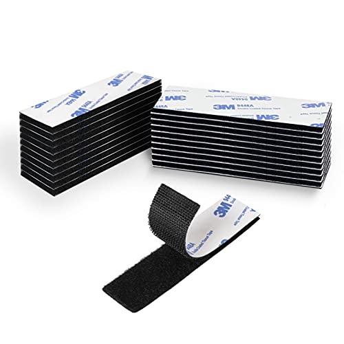 selbstklebend klettband 2.5x10cm 12er set strapazierfähig starker klebeverschluss für innen außen haushalt büro ohne bohren schrauben schwarz selbstklebend klettband 2.5x10cm 12er set strapazierfähig starker klebeverschluss für innen außen haushalt büro ohne bohren schrauben schwarz von Elover