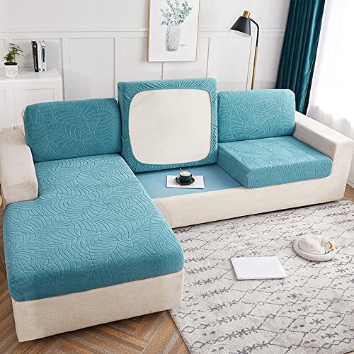 Elover Sofasitzbezug - wasserdichter Sofasitzbezug, elastischer Sitzbezug rutschfest, Sofasitzbezug mit dreidimensionalem Muster von Elover