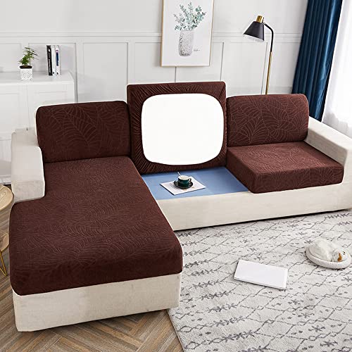 Elover Sofasitzbezug - wasserdichter Sofasitzbezug, elastischer Sitzbezug rutschfest, Sofasitzbezug mit dreidimensionalem Muster von Elover