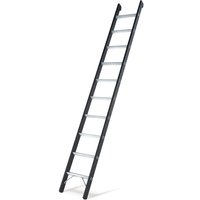 ZARGES Eloxierte Anlegeleiter, Standhöhe 1,80 m von ZARGES