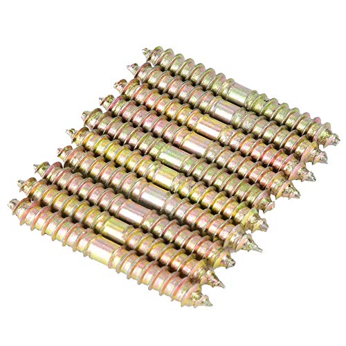 10-teilige Passschraube, 6x50mm Doppelschraube, Holzbearbeitungsmöbelanschluss Holzschraubensortiment 10-teilige Passschraube, 6x50mm Doppelschraube, Holzbearbeitungsmöbelanschluss Holzschraubensortiment von Elprico