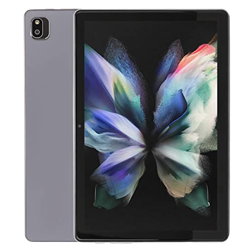 Elprico 10,1-Zoll-2-in-1-Tablet mit 8 GB RAM, 256 GB ROM, 12,4G-Netzwerk, 5G-WLAN, 8-MP-16-MP-Front-Rückkamera, 7000-mAh-Akku, FHD-Display, Zwei Lautsprechern (EU-Stecker) von Elprico