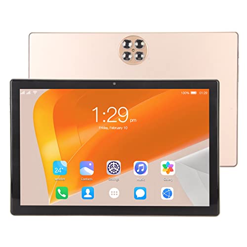 Elprico 10,1-Zoll-Octa-Core-Tablet mit 8 GB RAM, 256 GB ROM, 4G-Anrufen und 5G-WLAN, Inklusive Tastatur, 12 Zoll, FHD-Plus-Display, Zwei Lautsprechern, Breite Kompatibilität (EU-Stecker) von Elprico