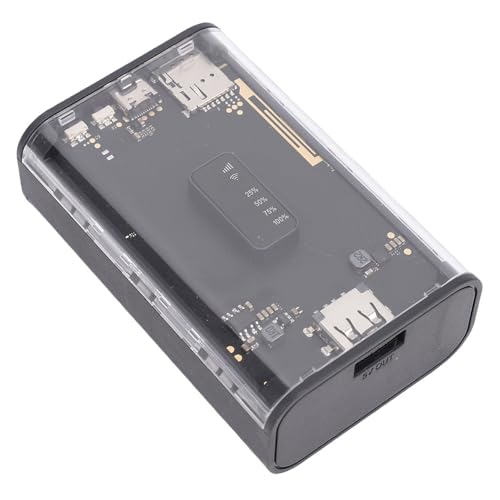 Elprico 4G LTE Mobile WiFi Hotspot, Tragbarer Reiserouter mit 4400mah Power Bank, 300 Mbit/S Entsperrtes WLAN -Gerät mit SIM -Kartensteckplatz Elprico 4G LTE Mobile WiFi Hotspot, Tragbarer Reiserouter mit 4400mah Power Bank, 300 Mbit/S Entsperrtes WLAN -Gerät mit SIM -Kartensteckplatz von Elprico