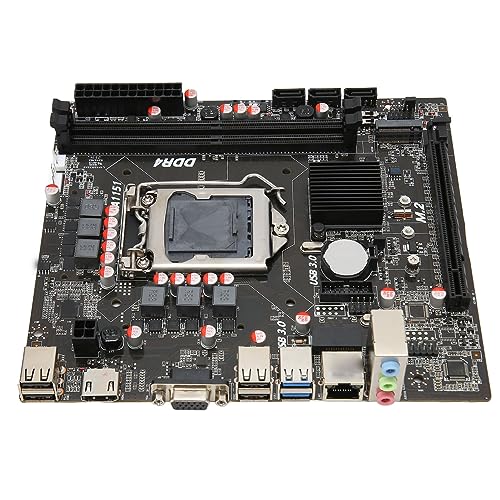 Elprico B250B4 Desktop-Motherboard SATA3.0-Hochgeschwindigkeits-Computer-Motherboard Dual-Channel-DDR4-Speicher M.2-Schnittstelle PCI E X16 Gen 3.0 Slot-Motherboard von Elprico